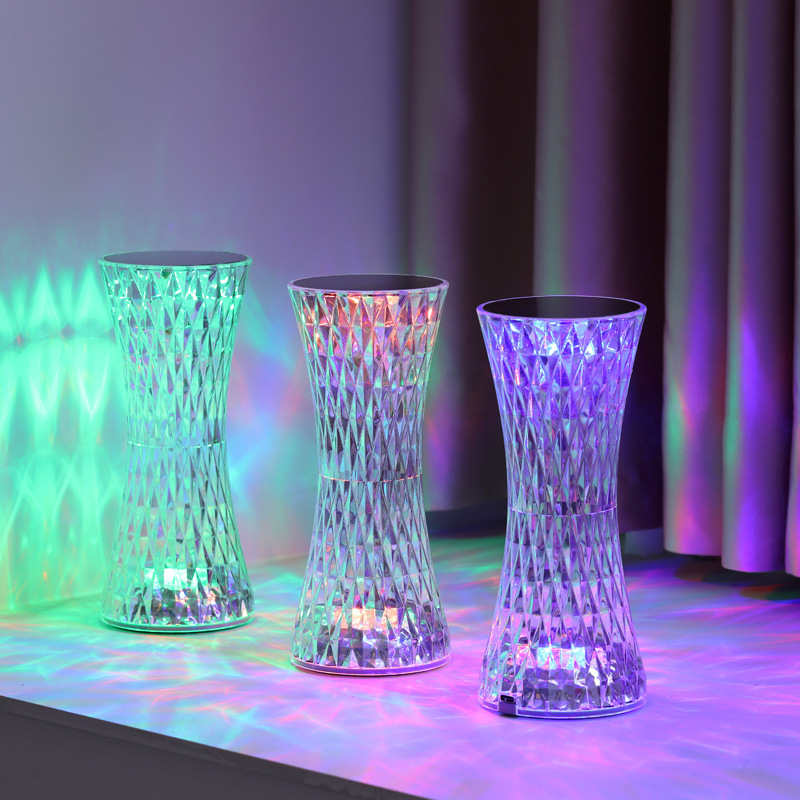 Decor Lighting Lamps - Kristallen nachtkastjelampen Kerst Acryl Decor Nachtlampjes