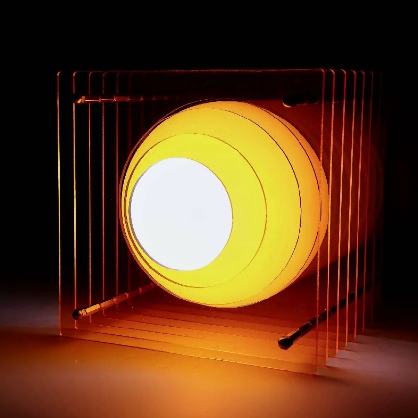Lighting Decoration Ideas - DIY Acryl Duizend Laag Lamp Maan