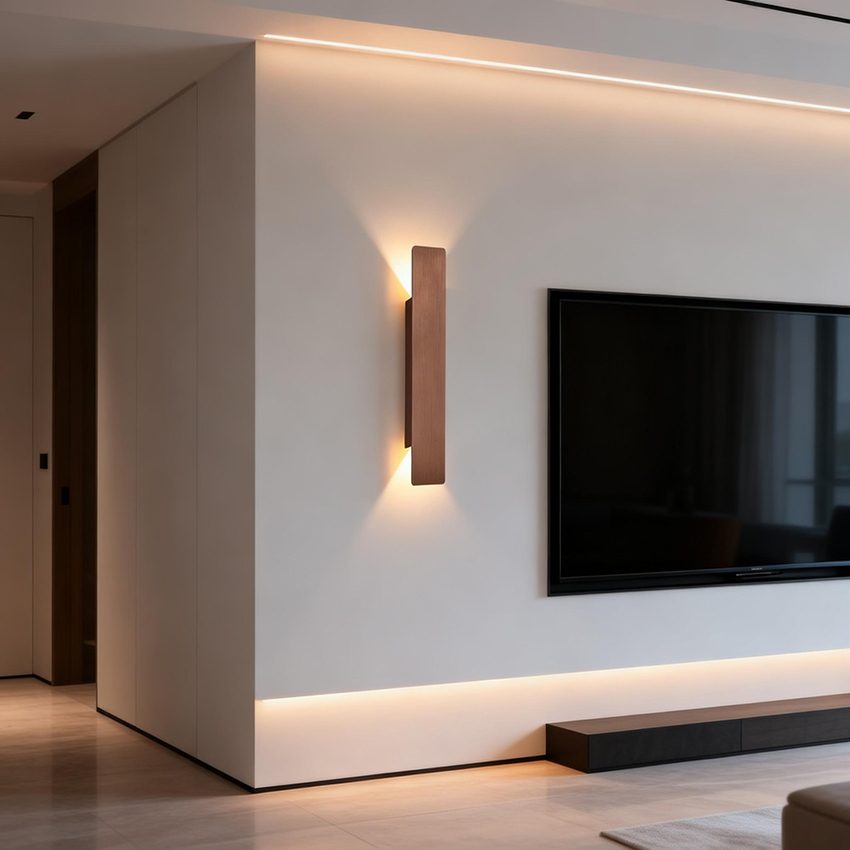 Moderne, eenvoudige LED-wandla - Decor Lighting Cy recensie en prijs