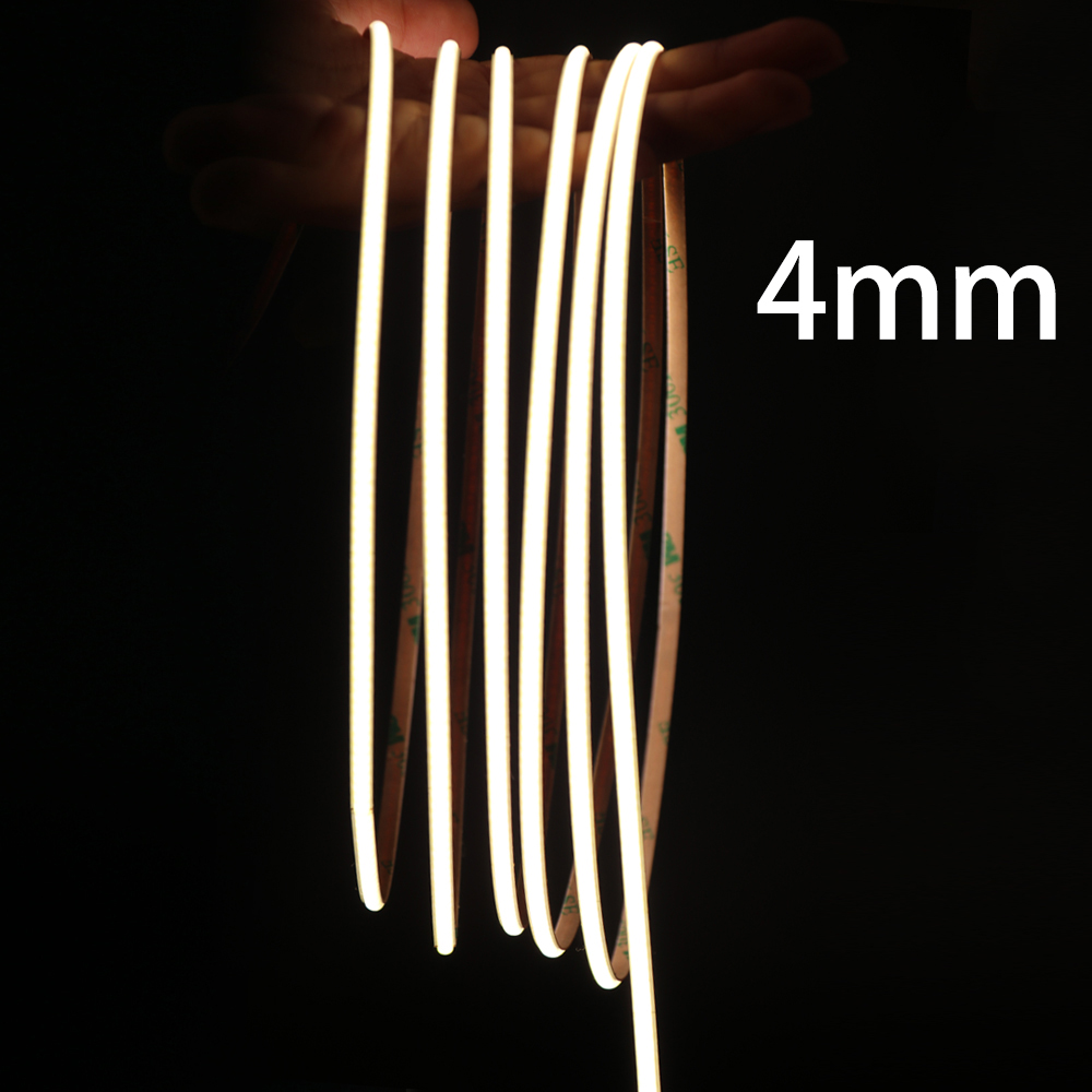 4mm Smalle COB LED Strip Verli - Lighting Mcqueen Bedroom Decor recensie en prijs