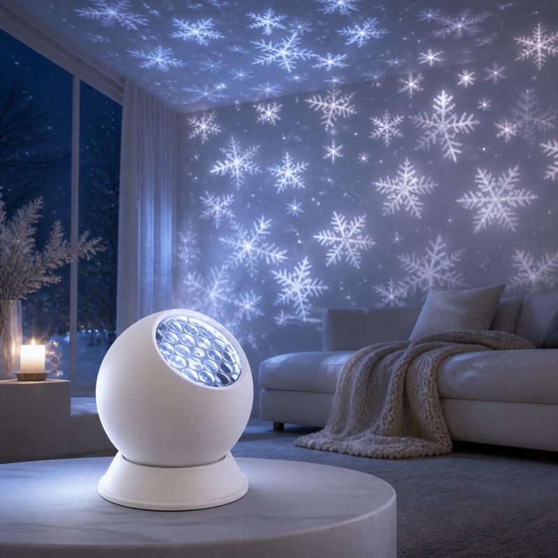 Kerst LED-sneeuwvlokprojector, - Lighting Christmas Decor recensie en prijs