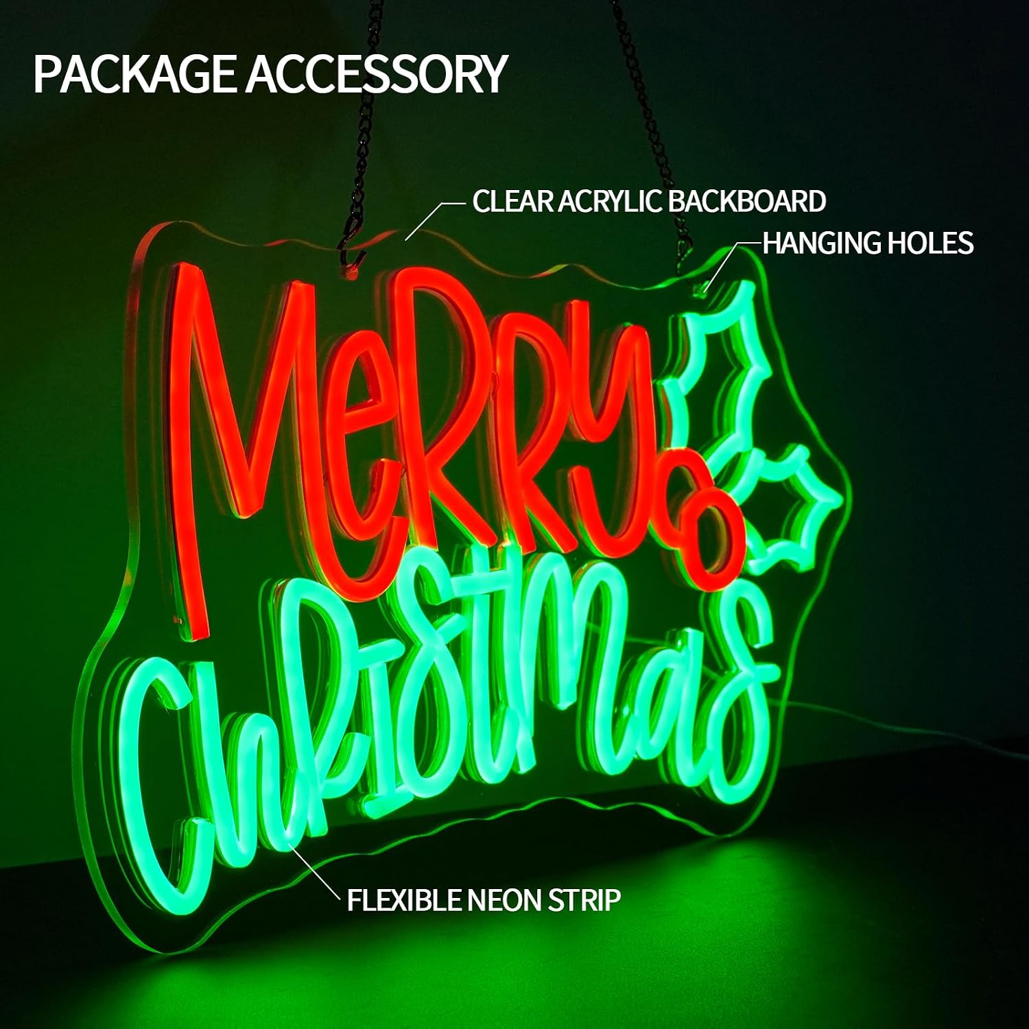 Kerstverlichting met neonrecla - Lighting Christmas Decor recensie en prijs