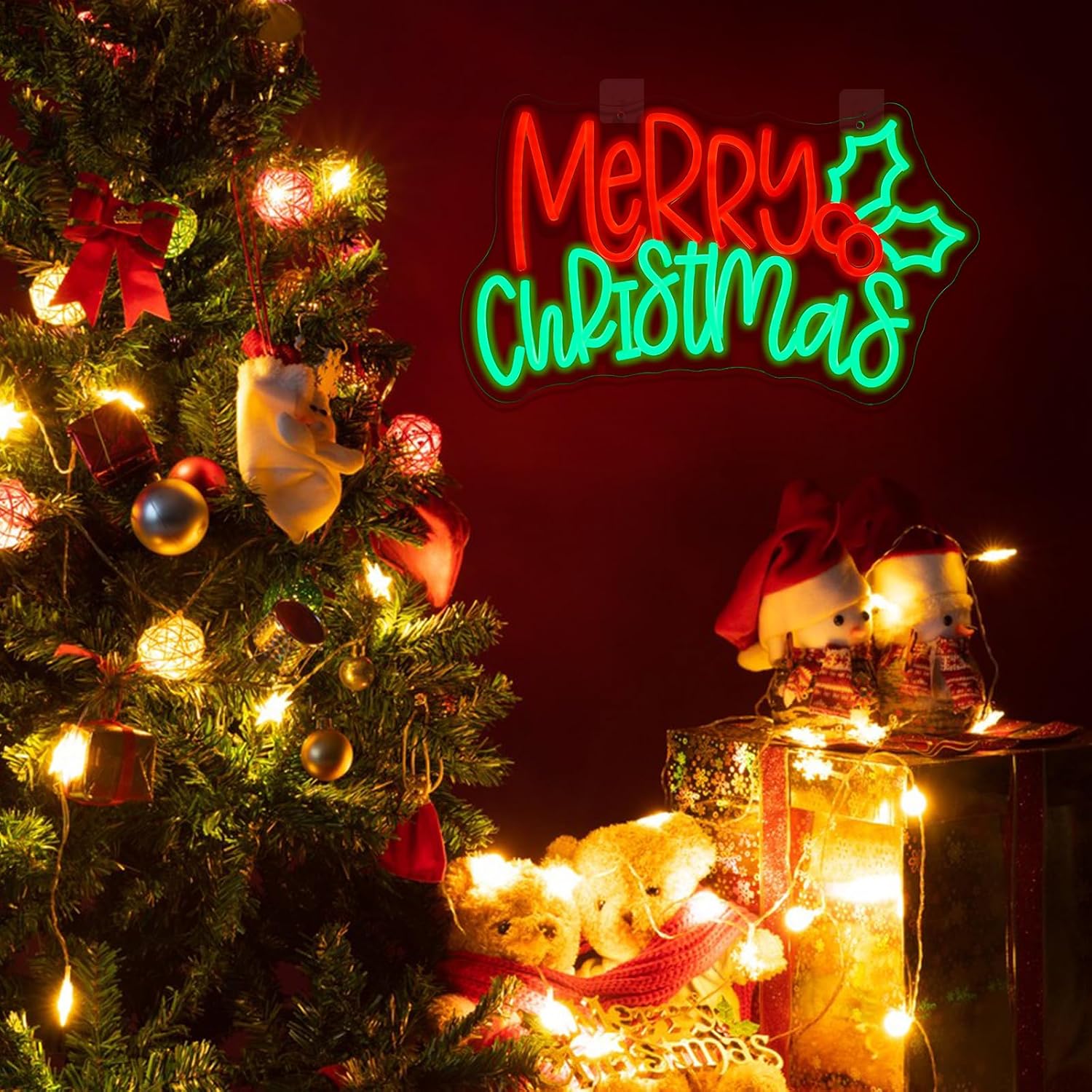 Kerstverlichting met neonrecla - Lighting Christmas Decor recensie en prijs