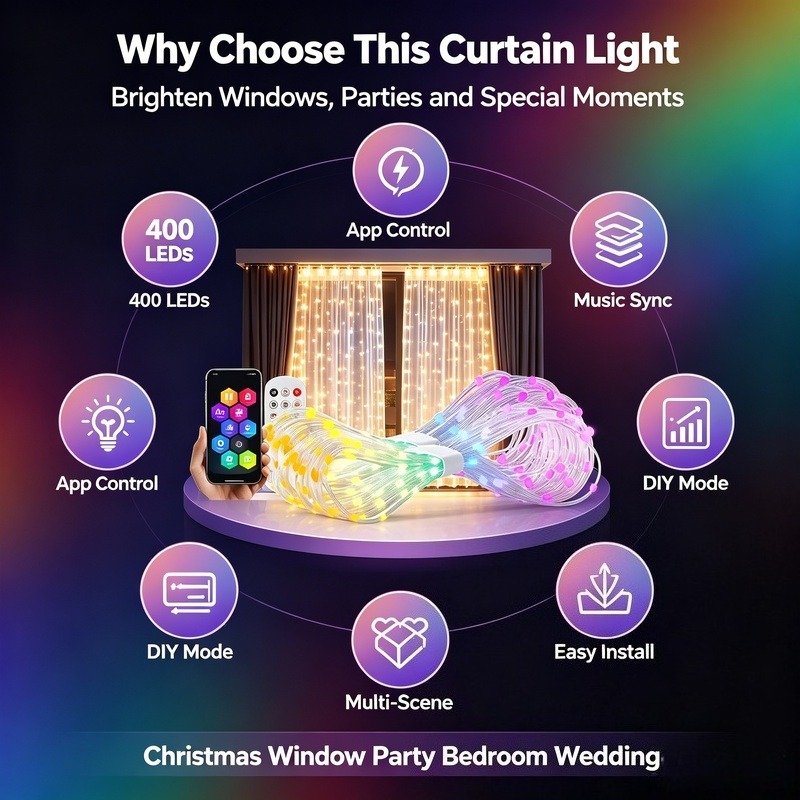 USB-aangedreven, app-gestuurde - Lighting Christmas Decor recensie en prijs